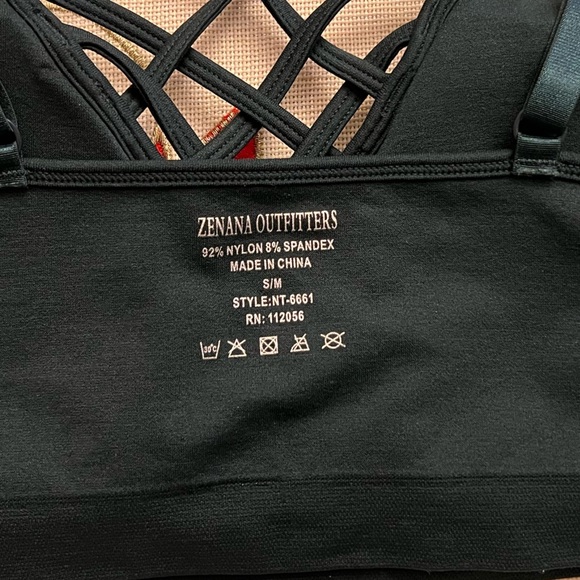 Bundle of 4 bralettes 💚🖤❤️🧡 - Picture 10 of 15